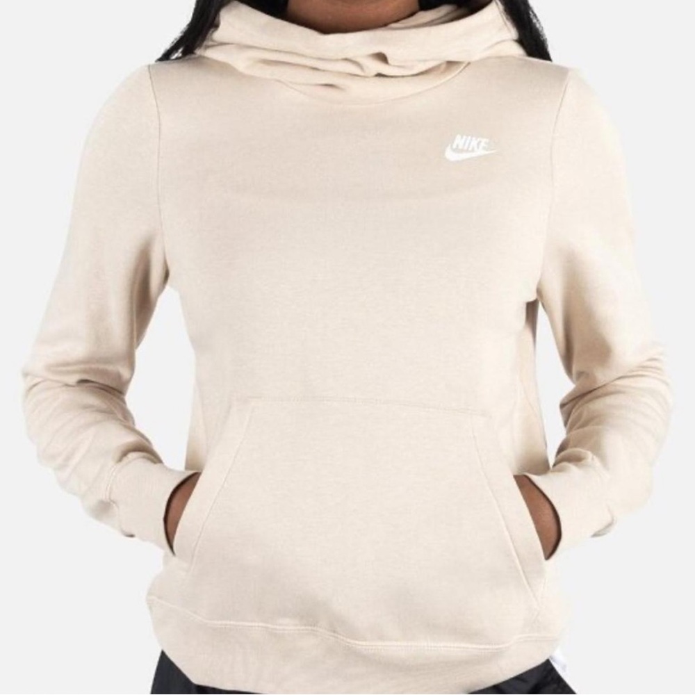 Nike Cream Turtle Neck Hoodie